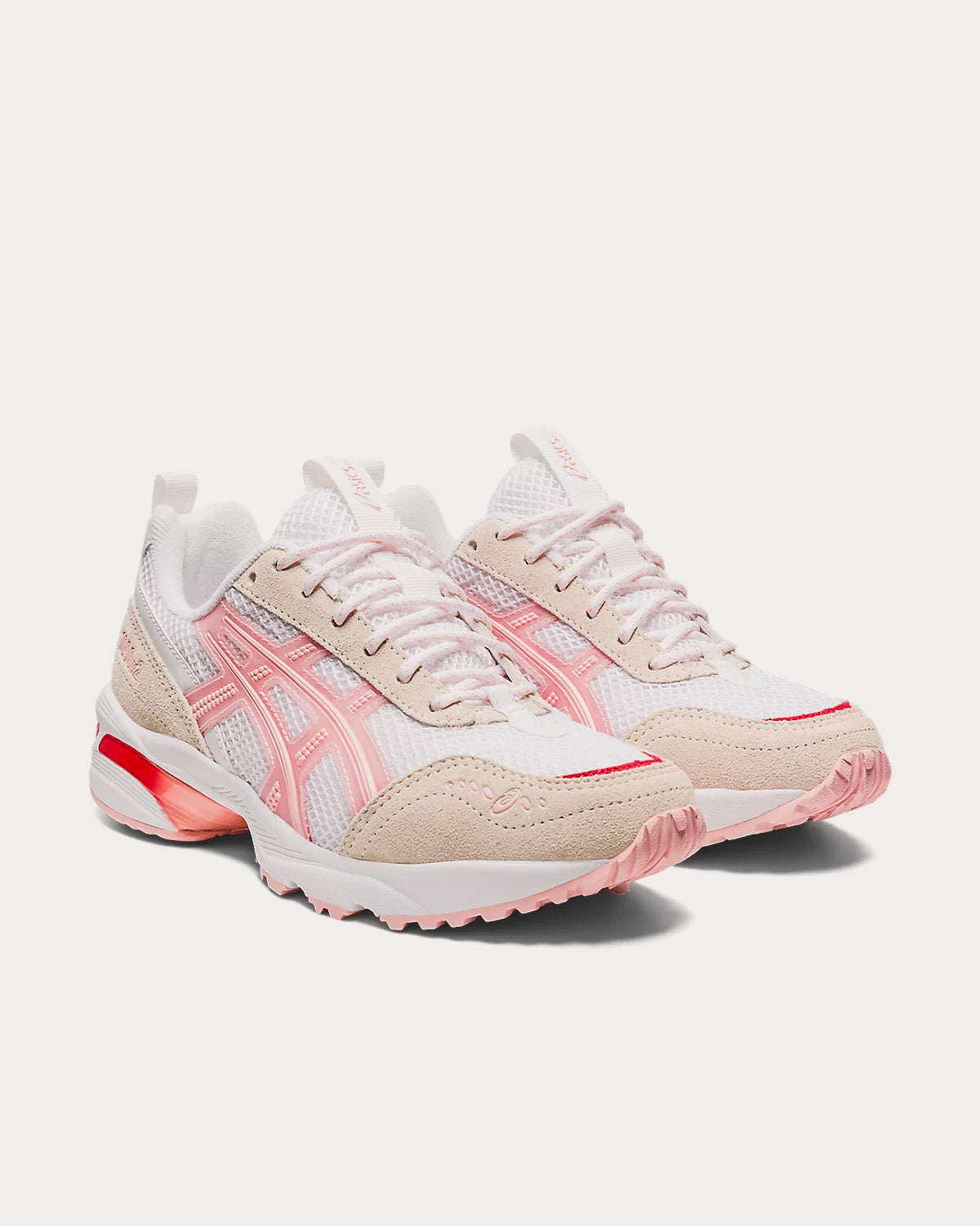 Asics GEL-1090v2 White / Frosted Rose Running Shoes - 3