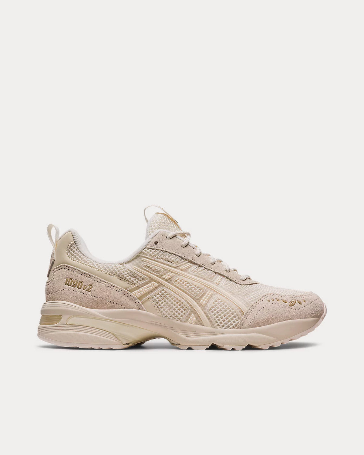 Asics GEL-1090v2 Cream / Cream Running Shoes - 1