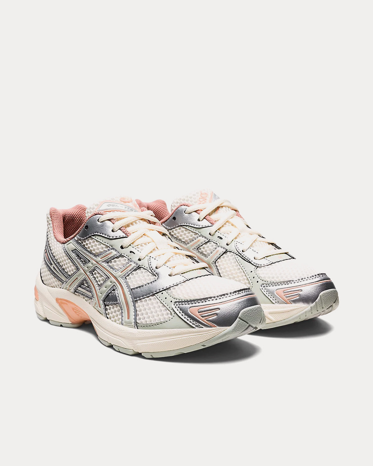 Asics Gel-1130 Cream / Light Sage Low Top Sneakers - 3