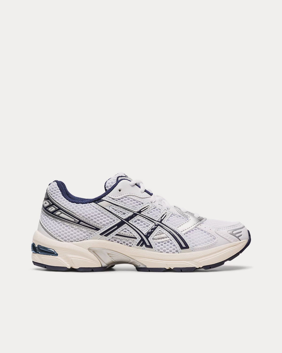 Asics Gel-1130 White / Midnight Low Top Sneakers - 1