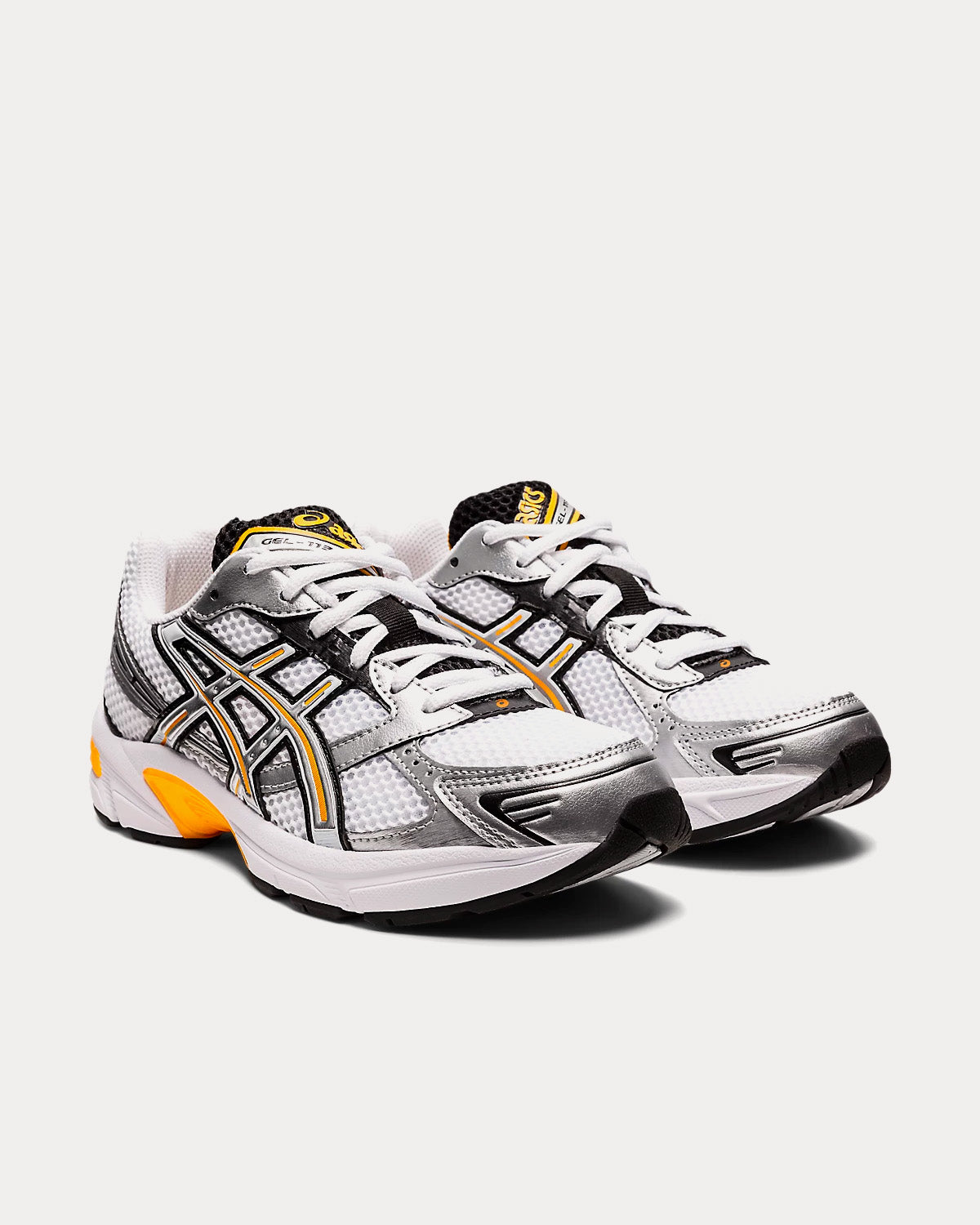 Asics Gel-1130 White / Pure Silver Low Top Sneakers - 3