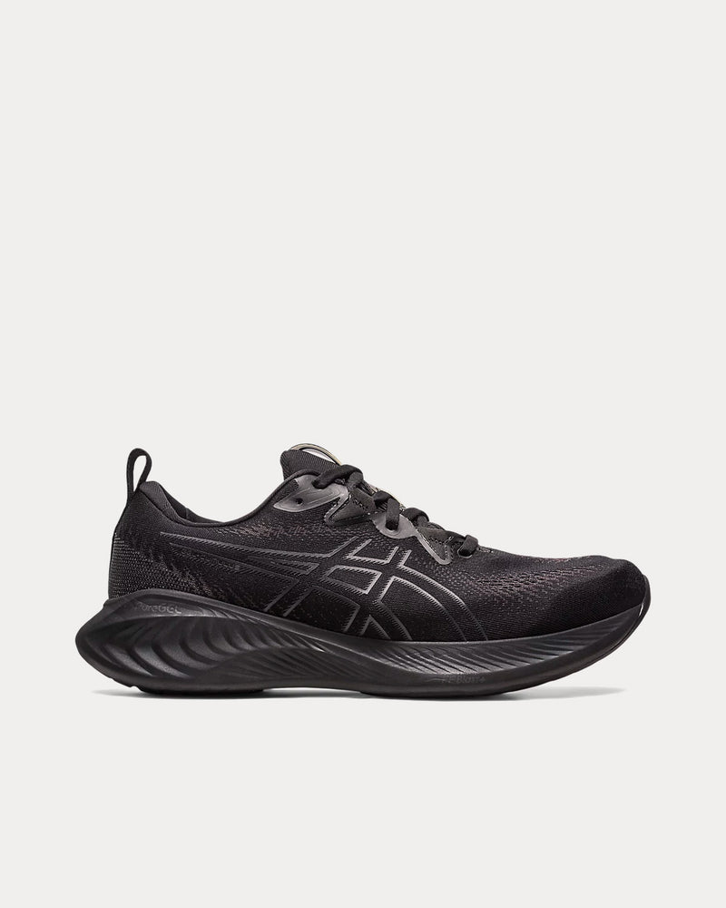 Asics Gel-Cumulus 25 Black / Gunmetal Running Shoes - 1