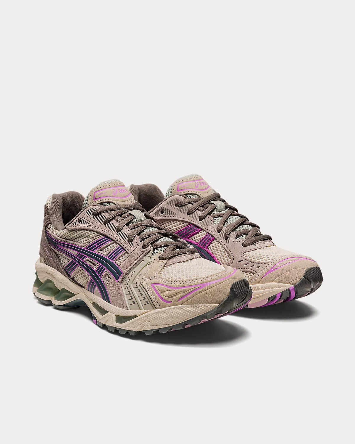 Asics GEL-KAYANO 14 Birch / Ironclad Running Shoes - 3