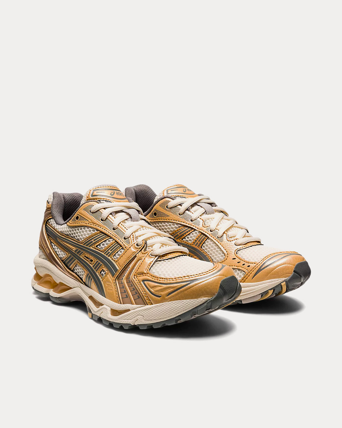 Asics Gel-Kayano 14 Cream / Clay Grey Low Top Sneakers - 3