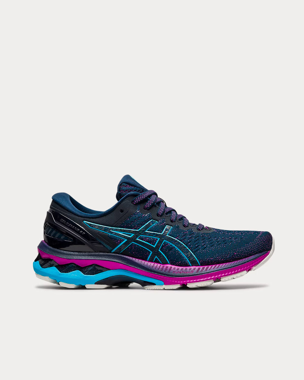 Asics GEL-KAYANO 27 French Blue / Digital Aqua Running Shoes - 1