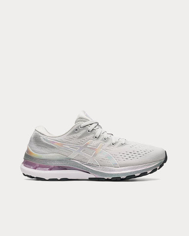 Asics Gel-Kayano Platinum Glacier Grey / White Running Shoes