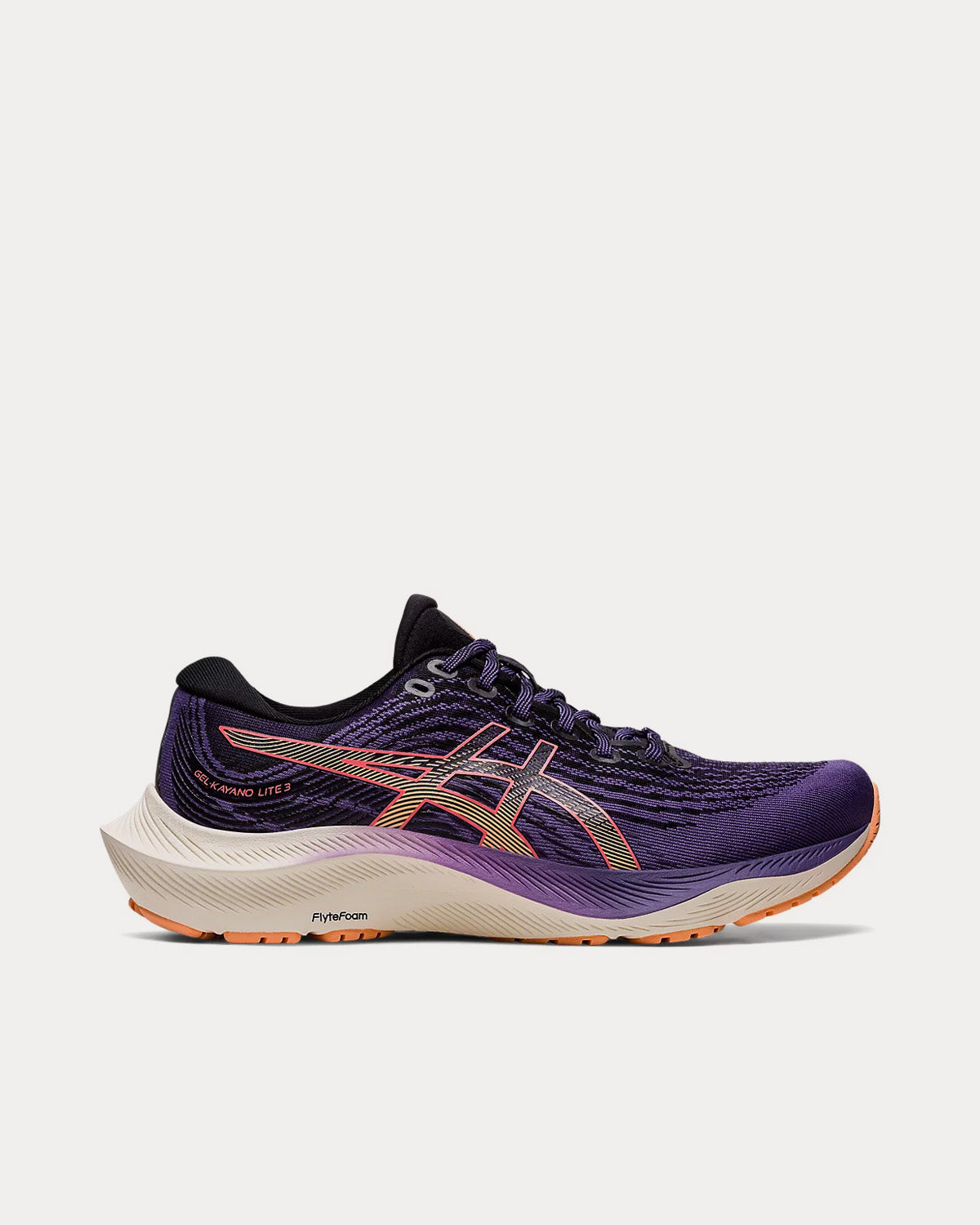 Asics GEL-KAYANO LITE 3 Dusty Purple / Summer Dune Running Shoes - 1