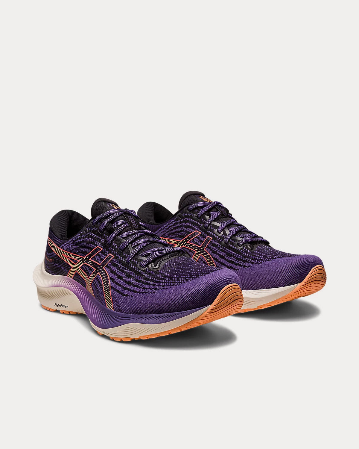 Asics GEL-KAYANO LITE 3 Dusty Purple / Summer Dune Running Shoes - 3