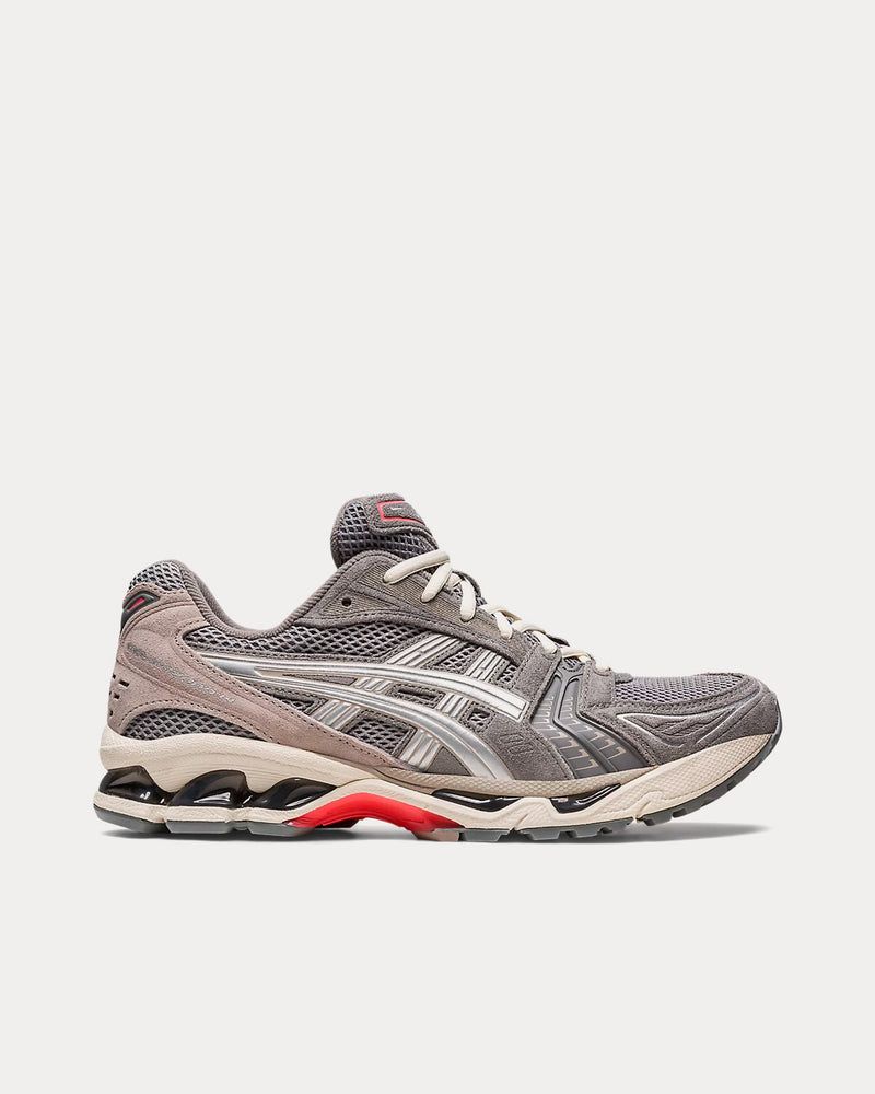 Asics GEL-KAYANO 14 Clay Grey / Pure Silver Running Shoes - 1