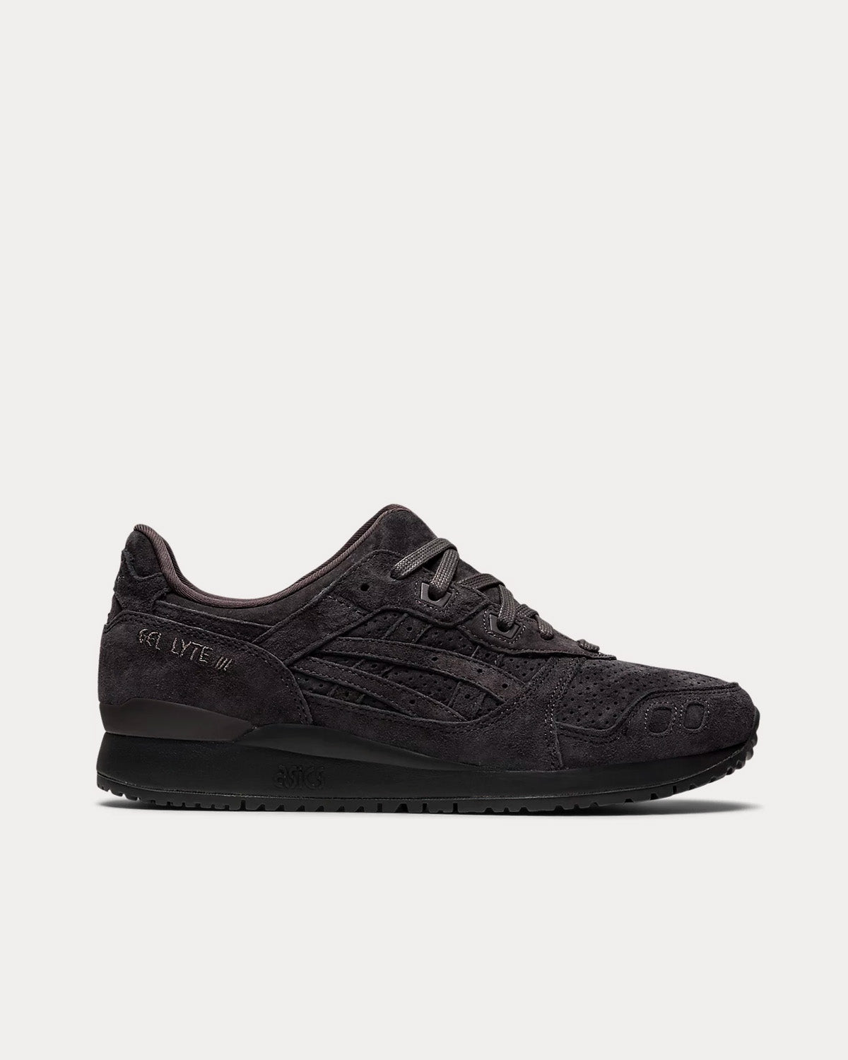 Asics gel lyte iii grey shops white black