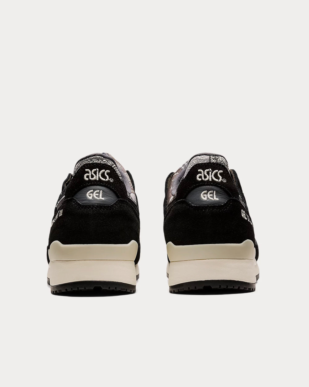 Asics GEL-LYTE III OG Black / Cream Low Top Sneakers - 5