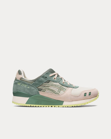 Asics Gel-Lyte III OG Cream / Olive Grey Low Top Sneakers