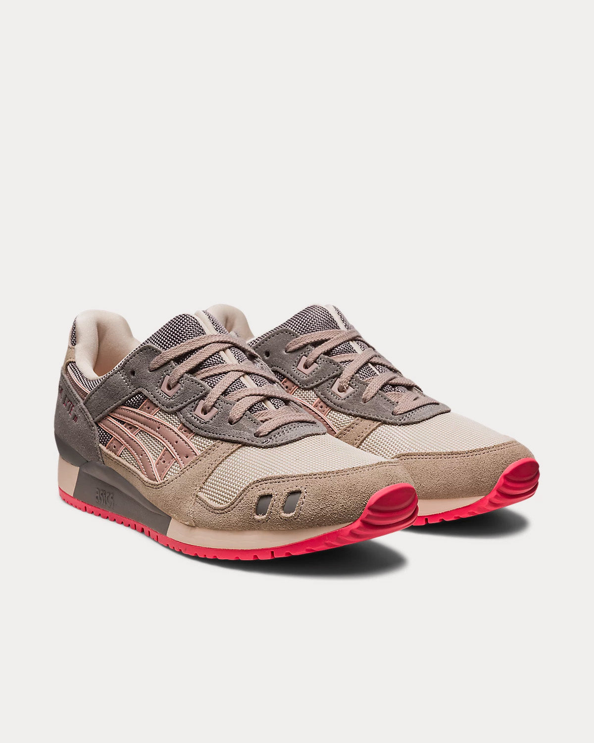 Asics Gel-Lyte III OG Oatmeal / Fawn Low Top Sneakers - 3