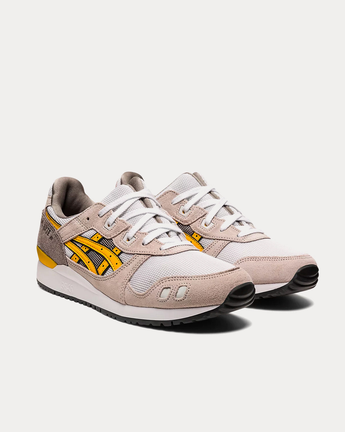 Asics Gel-Lyte III OG Oyster Grey / Honey Low Top Sneakers - 3