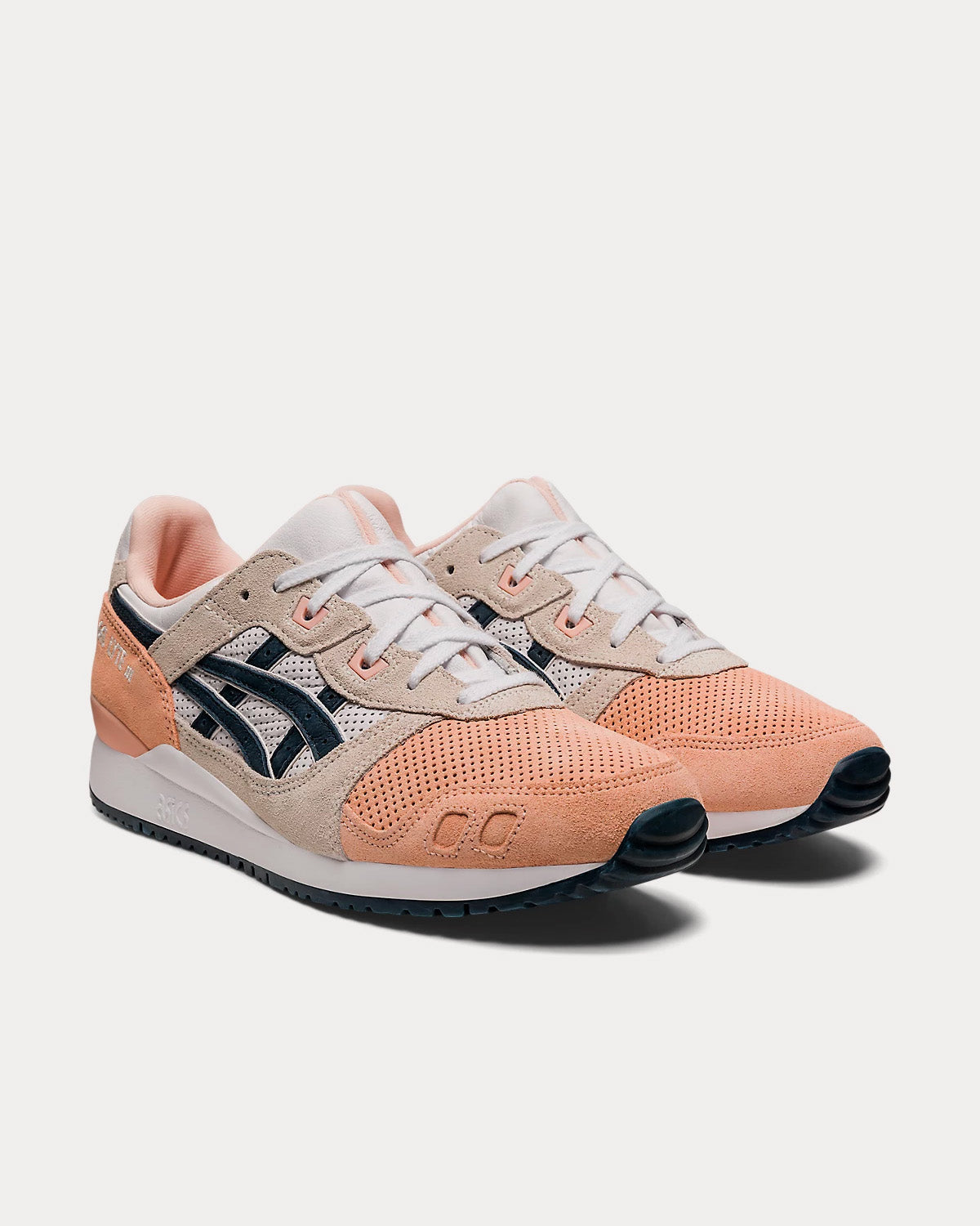 Asics GEL-LYTE III OG Bakedpink / French Blue Low Top Sneakers - 3