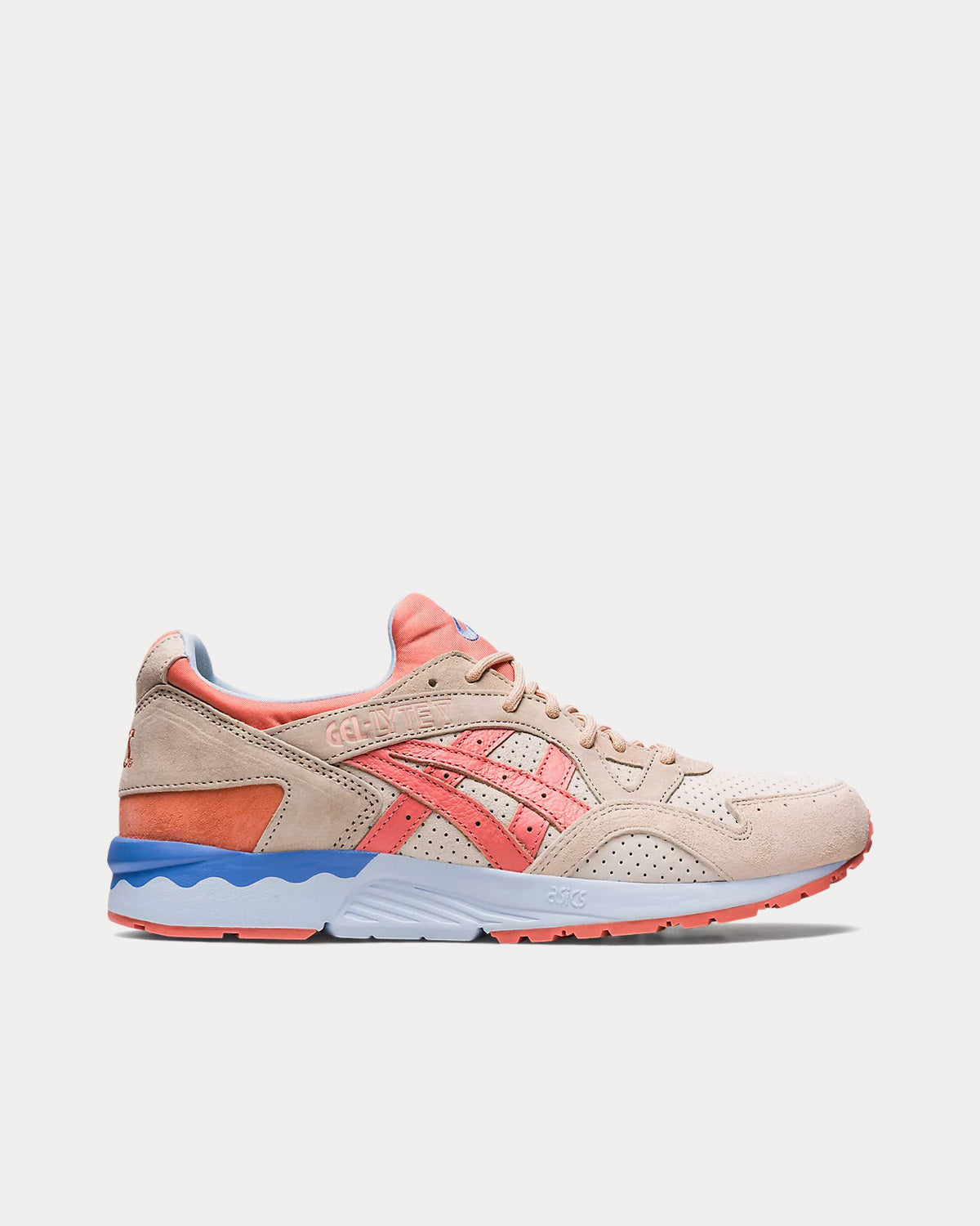 Asics Gel-Lyte V 'Spring in Japan' Cream / Salmon Low Top Sneakers - 1