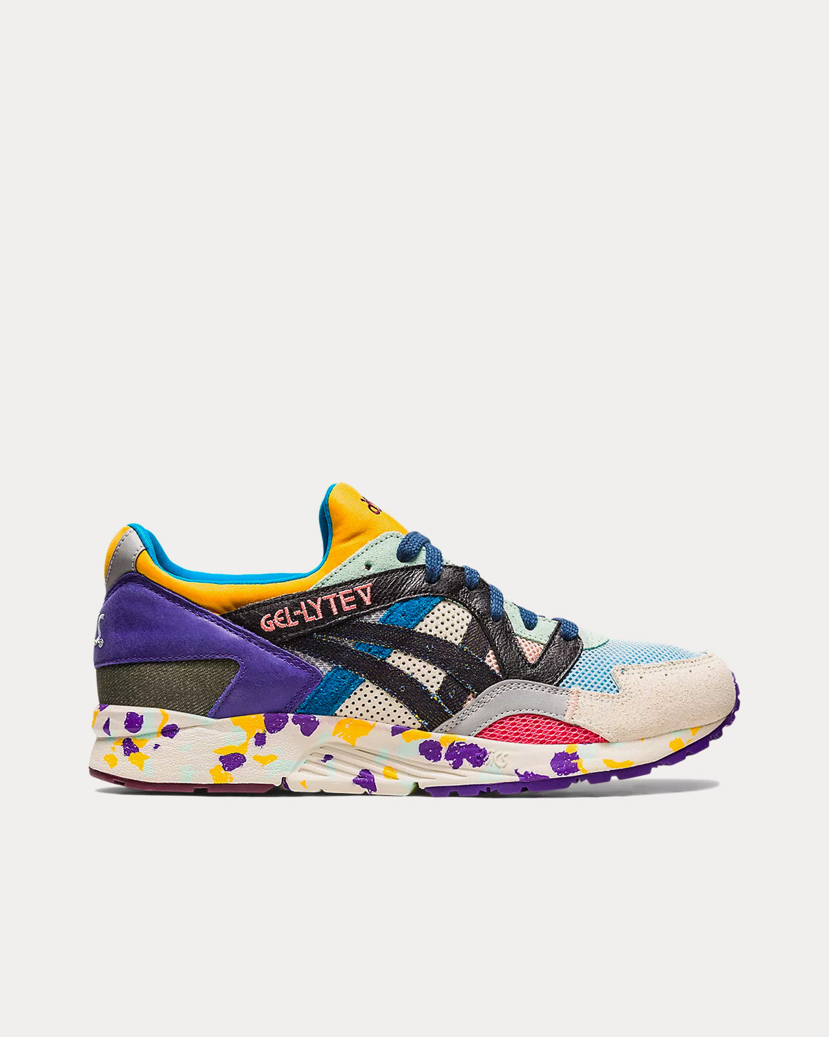 Asics GEL-LYTE V Re:Material Purple / Multi Low Top Sneakers - 1