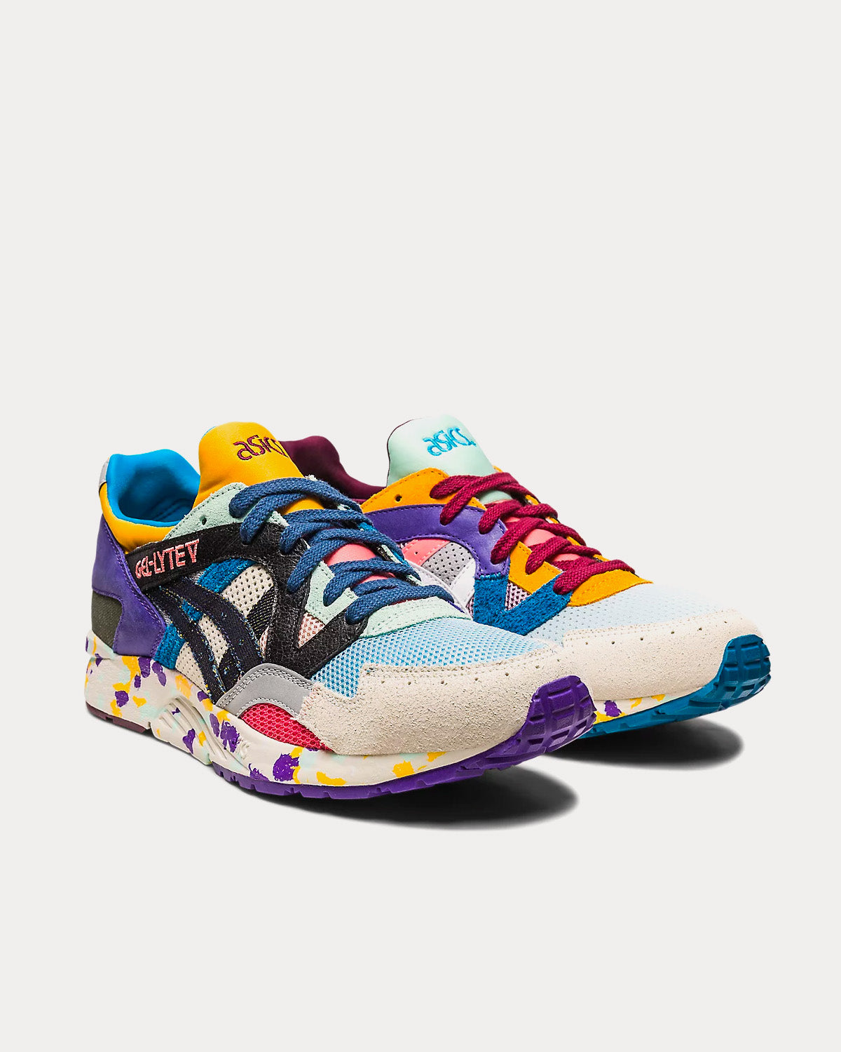 Asics GEL-LYTE V Re:Material Purple / Multi Low Top Sneakers - 3