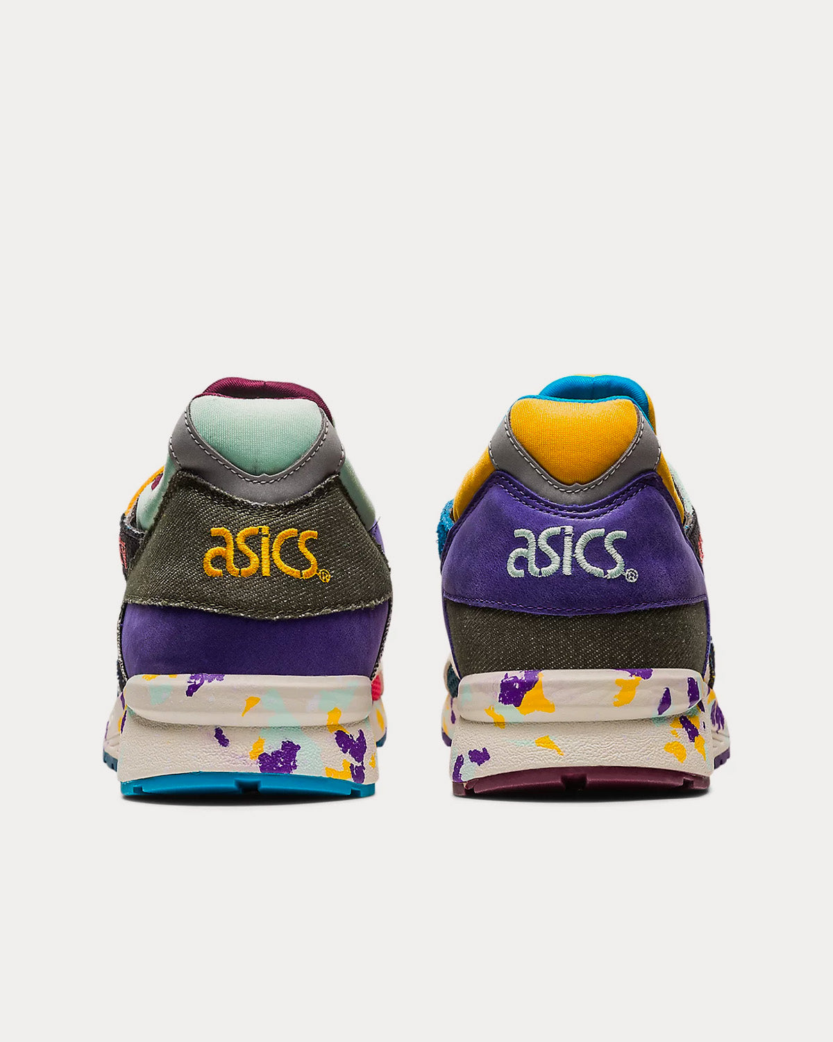 Asics GEL-LYTE V Re:Material Purple / Multi Low Top Sneakers - 4