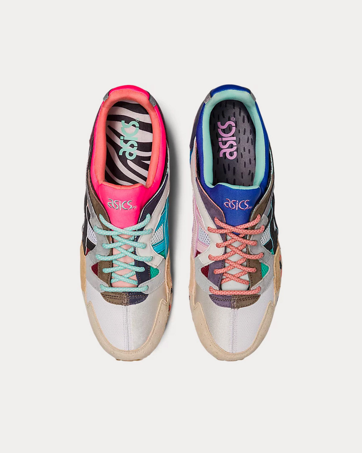 Asics GEL-LYTE V Re:Material Pink / Multi Low Top Sneakers - 2