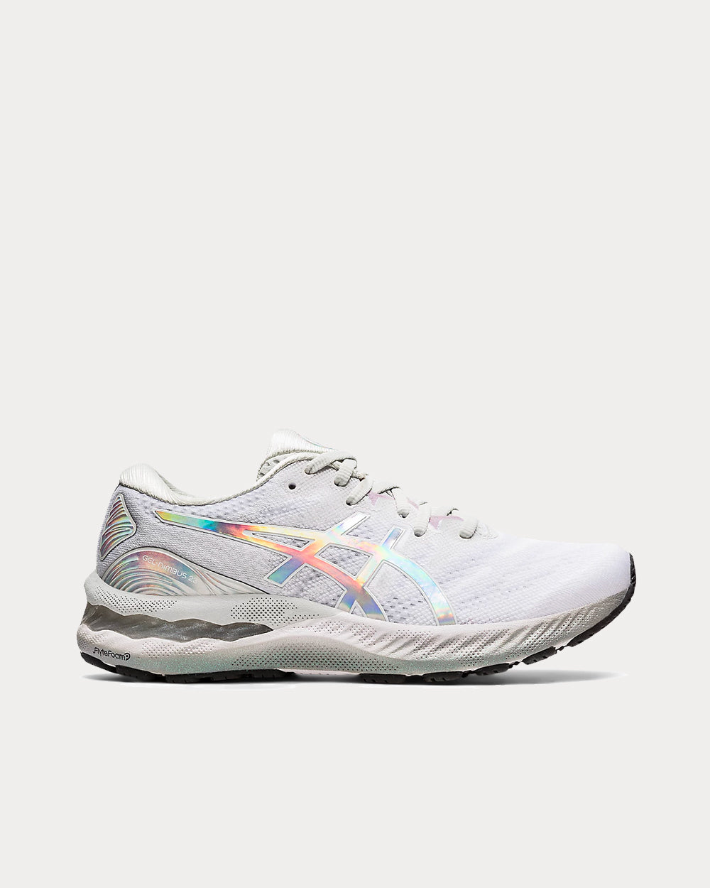 Asics Gel-Nimbus 23 Platinum Glacier Grey / White Running Shoes - 1