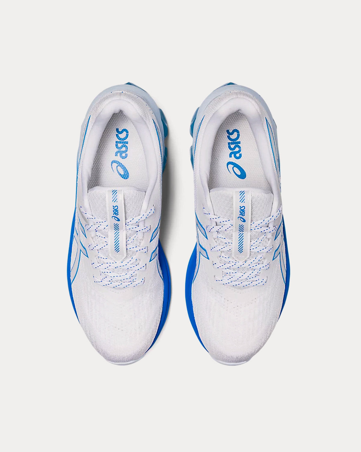 Asics GEL-QUANTUM 180 VII White / Blue Coast Running Shoes - 2