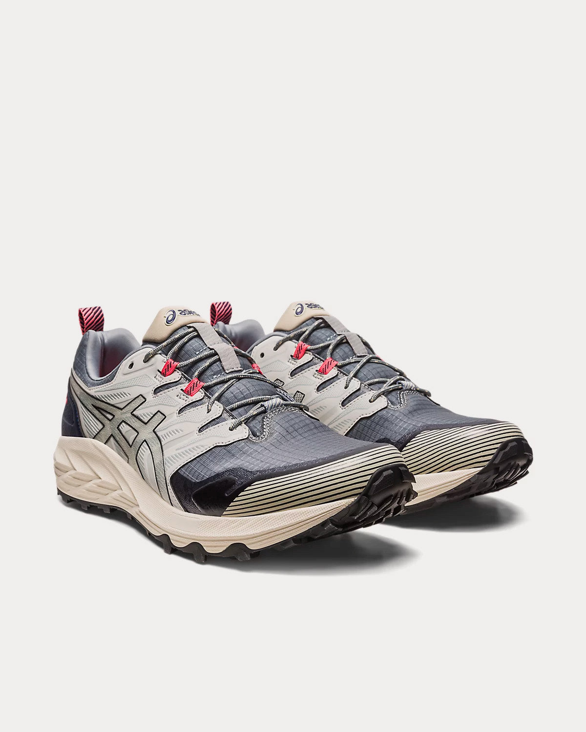 Asics Trabucco Terra Stone Grey / Midnight Running Shoes - 3