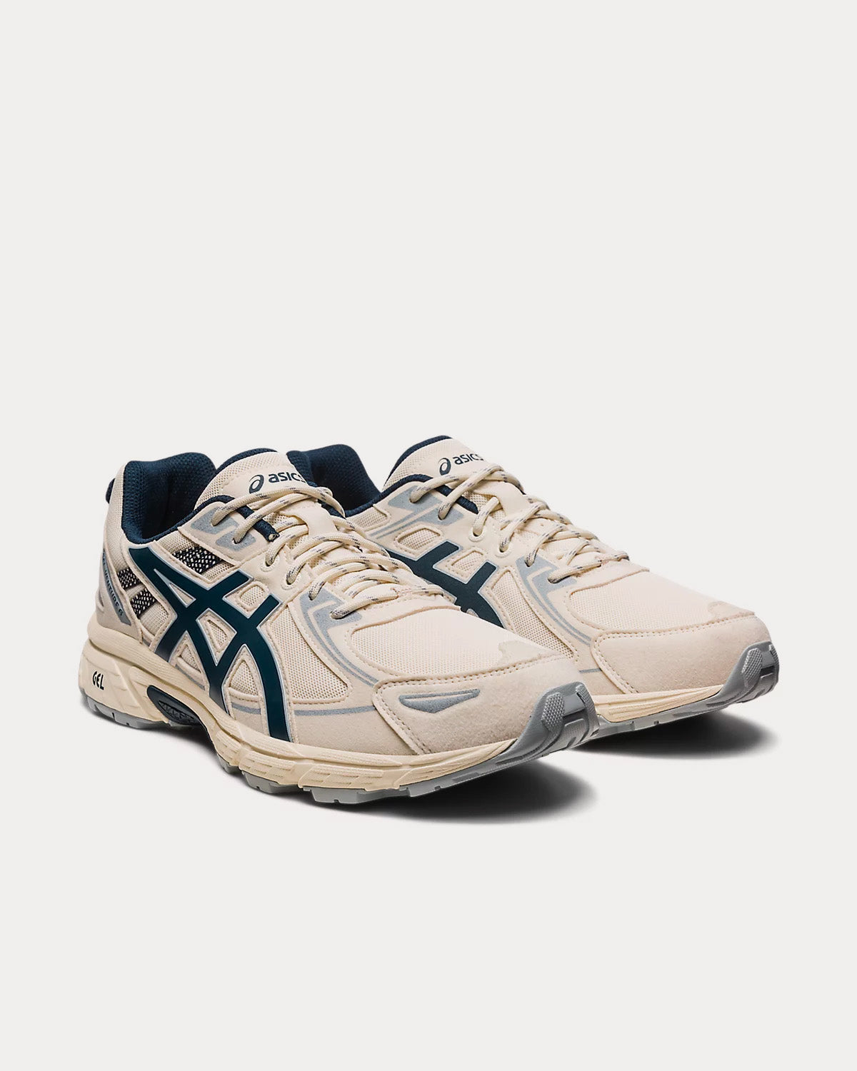 Asics Gel-Venture 6 Trail Birch / French Blue Running Shoes - 3