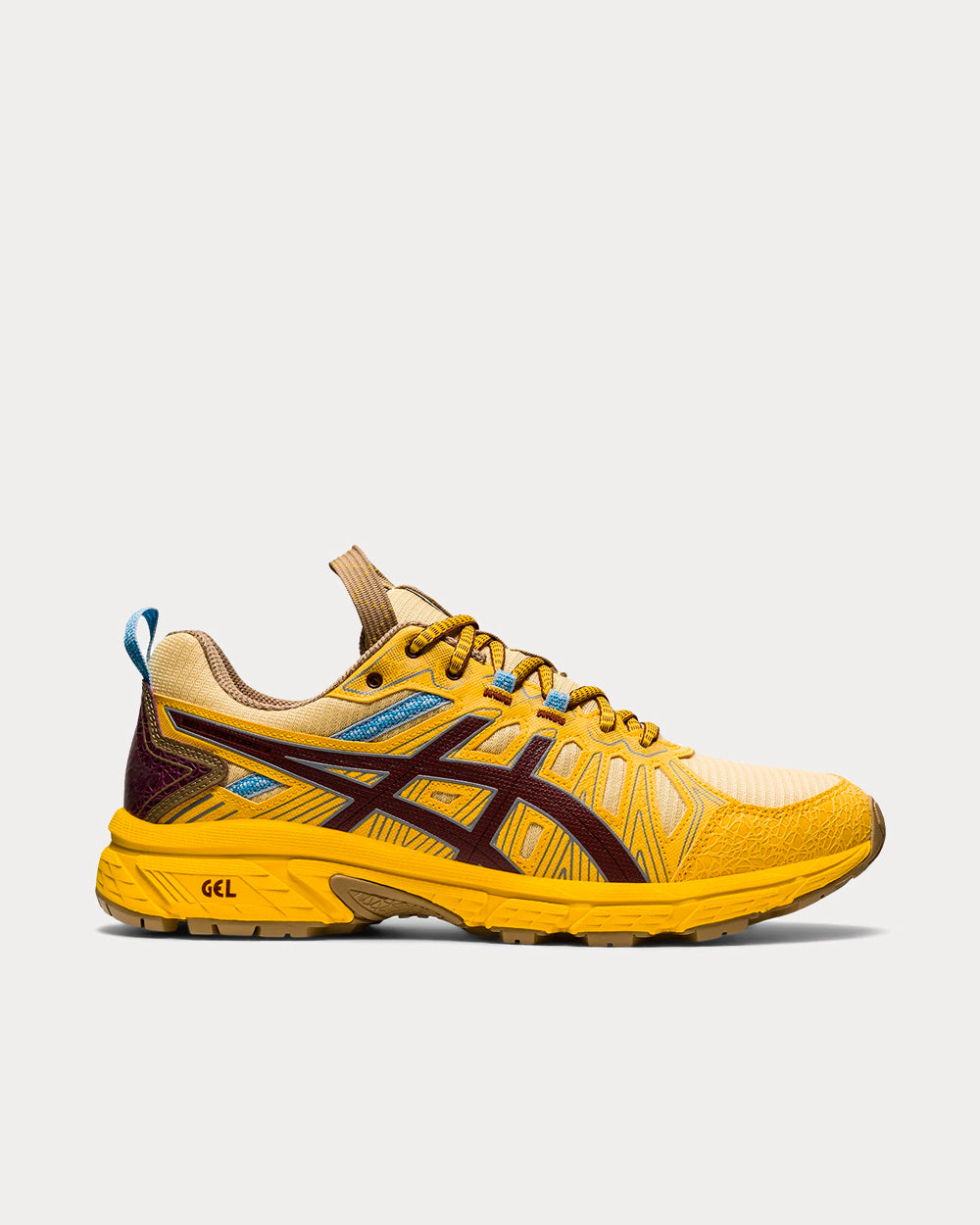 HN1 S Gel Venture 7 Yellow Running Shoes