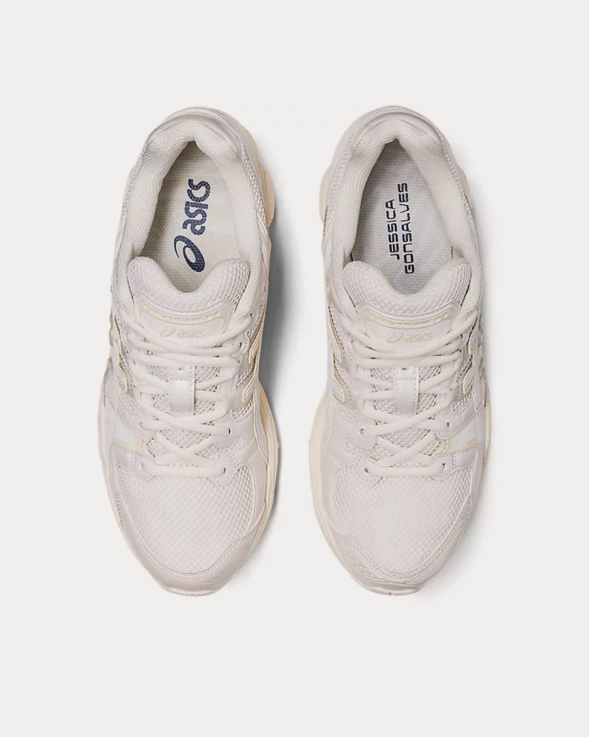 Asics x Jessica Gonzales GEL-NIMBUS 9 Cream / White Running Shoes - 2