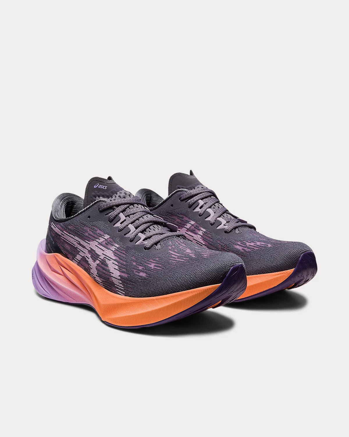 Asics NOVABLAST 3 Metropolis / Dusk Violet Running Shoes - 3