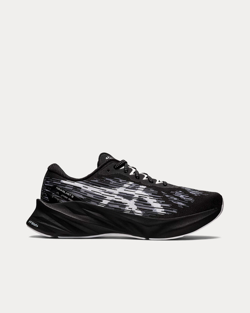 Asics NOVABLAST 3 Black / White Running Shoes - 1