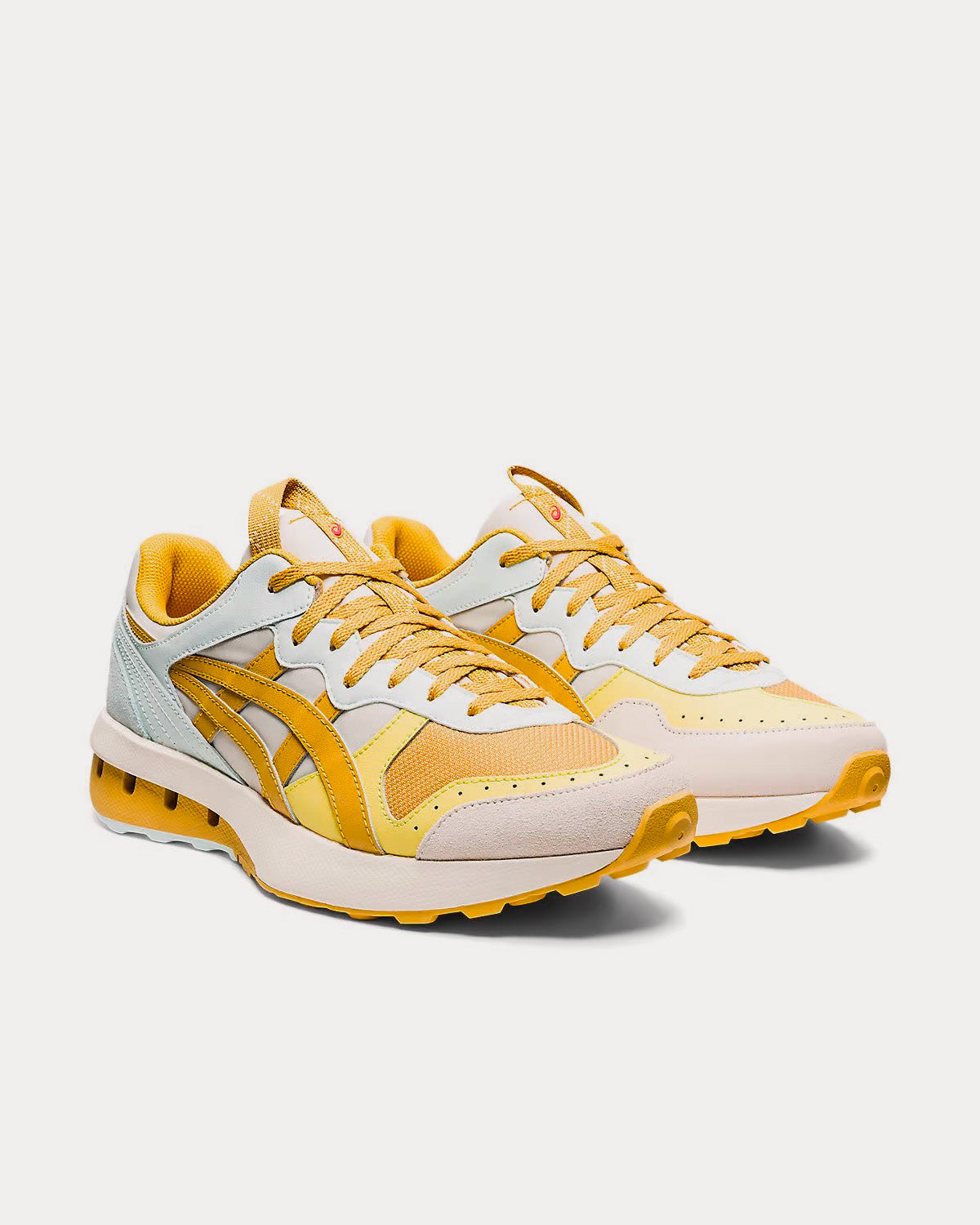 Asics x Kiko Kostadinov UN1-S Jogger X81 Bright Gold / Cream Low Top Sneakers - 3