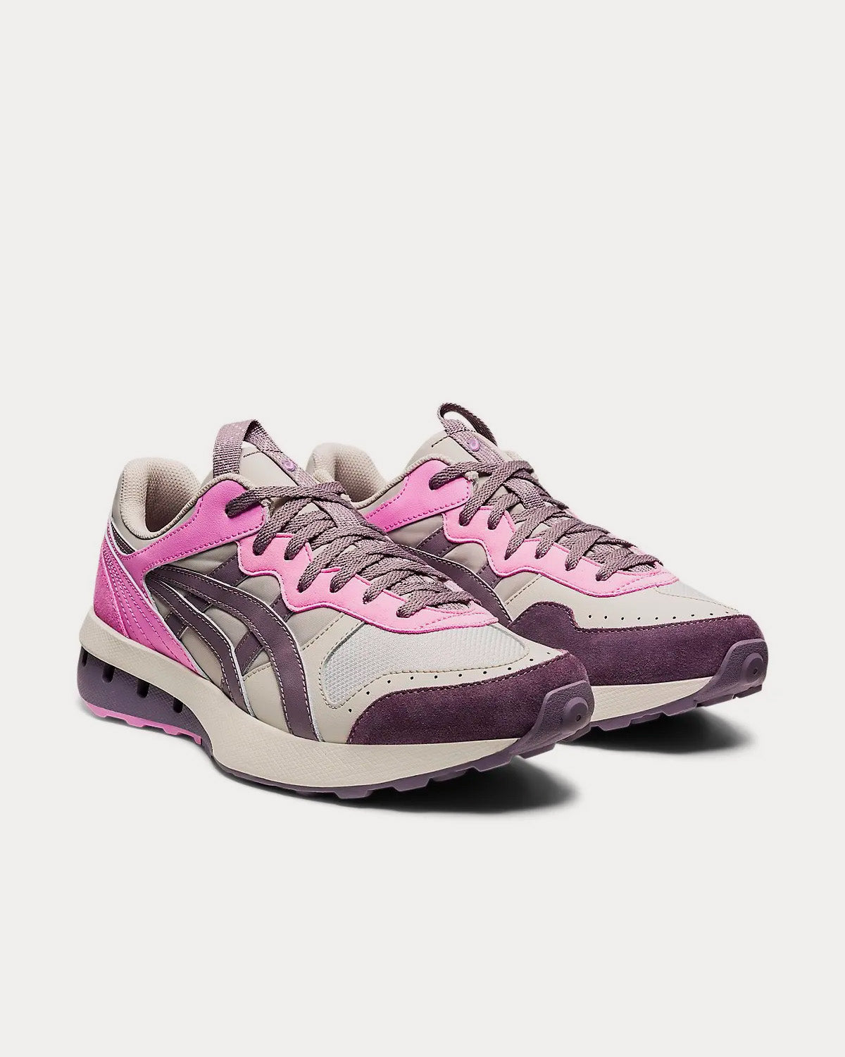 Asics x Kiko Kostadinov UN1-S Jogger X81 Oyster Grey / Lilac Chiffon Low Top Sneakers - 3