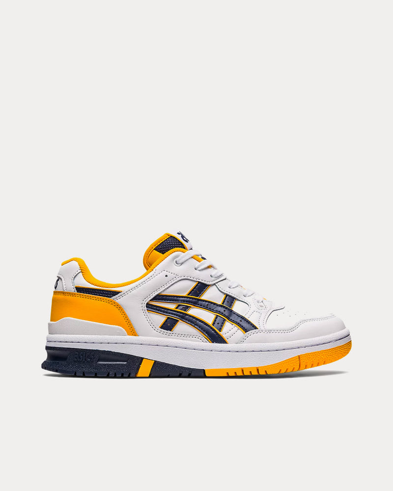 Asics EX89 White / Midnight / Yellow Low Top Sneakers - 1