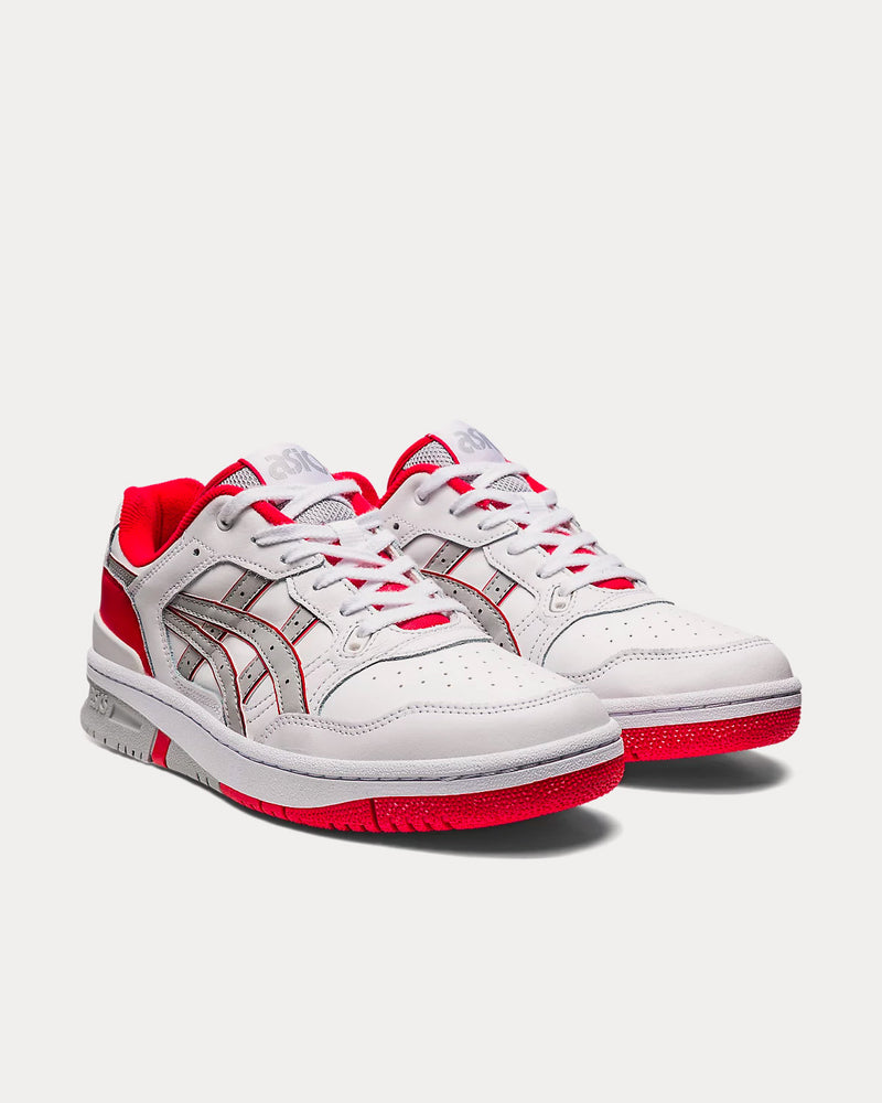 Asics EX89 White / Classic Red Low Top Sneakers - 3