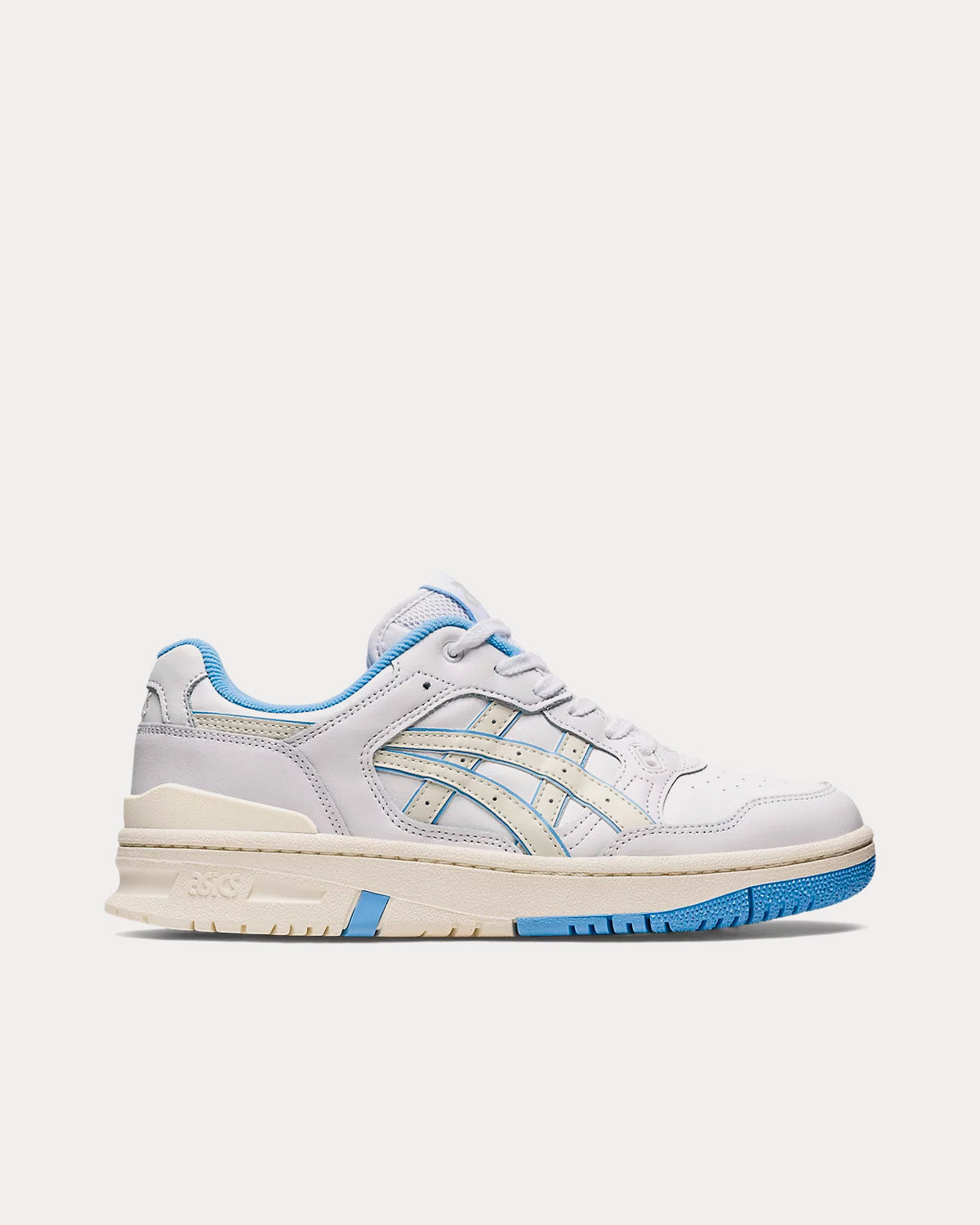 Asics EX89 White / Cream / Blue Low Top Sneakers - 1