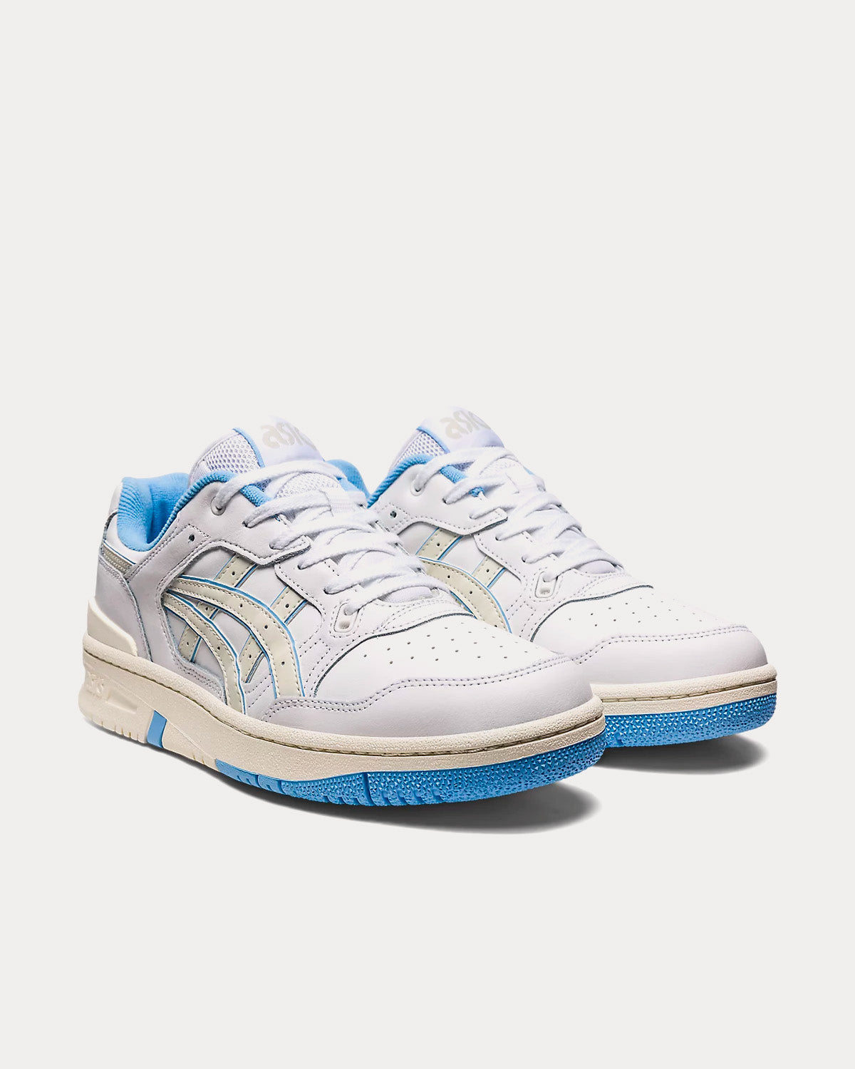 Asics EX89 White / Cream / Blue Low Top Sneakers - 3