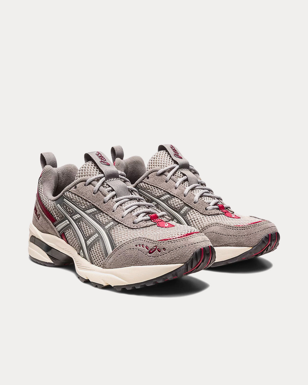 Asics Gel-1090v2 Oyster / Clay Grey Low Top Sneakers - 3