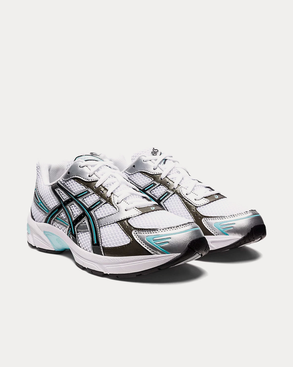 Asics Gel-1130 White / Black / Blue Low Top Sneakers - 3