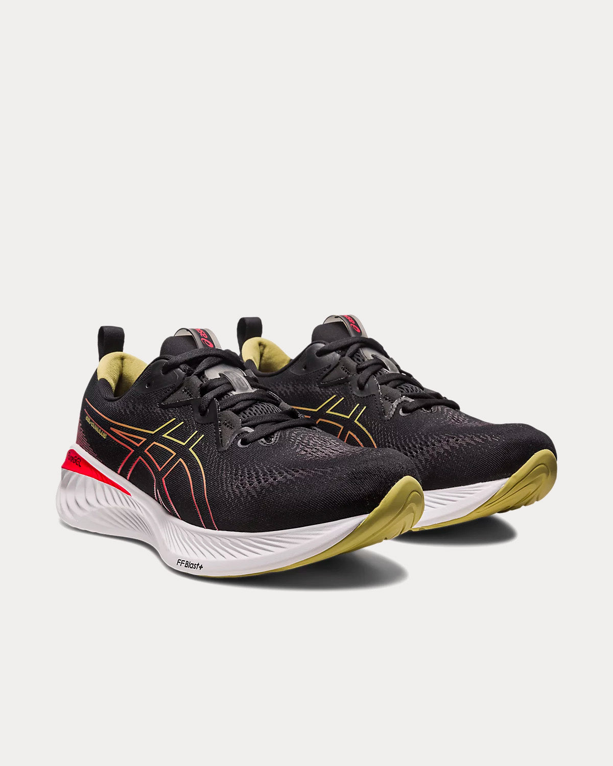 Asics Gel-Cumulus 25 Black / Electric Red Running Shoes - 3