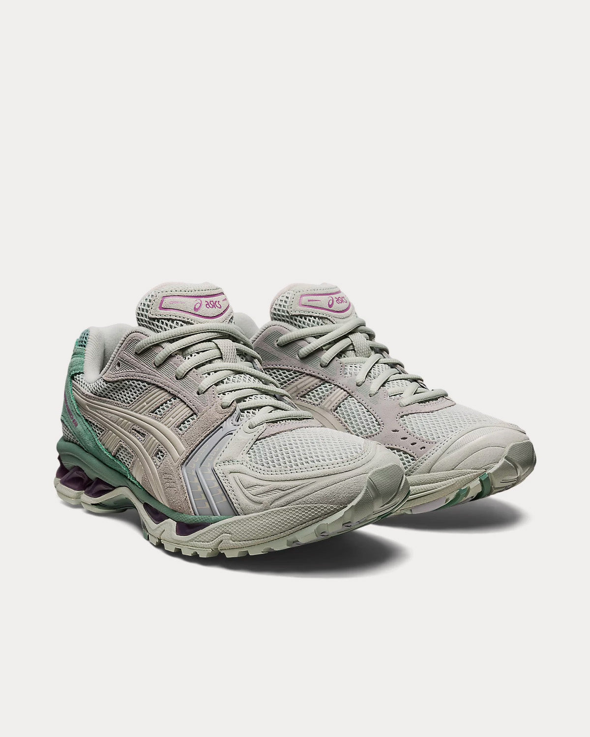 Asics GEL-KAYANO 14 Light Sage / Smoke Running Shoes - 3