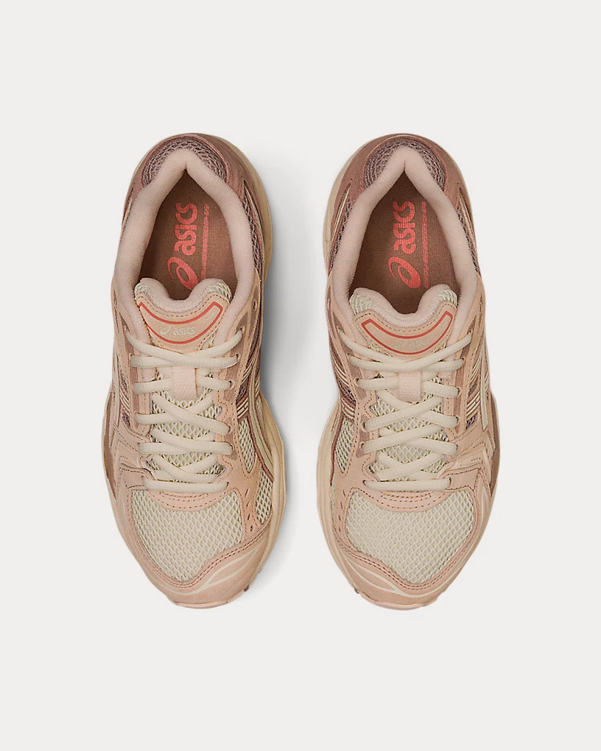 Asics GEL-KAYANO 14 White Peach / Cream Low Top Sneakers - 2