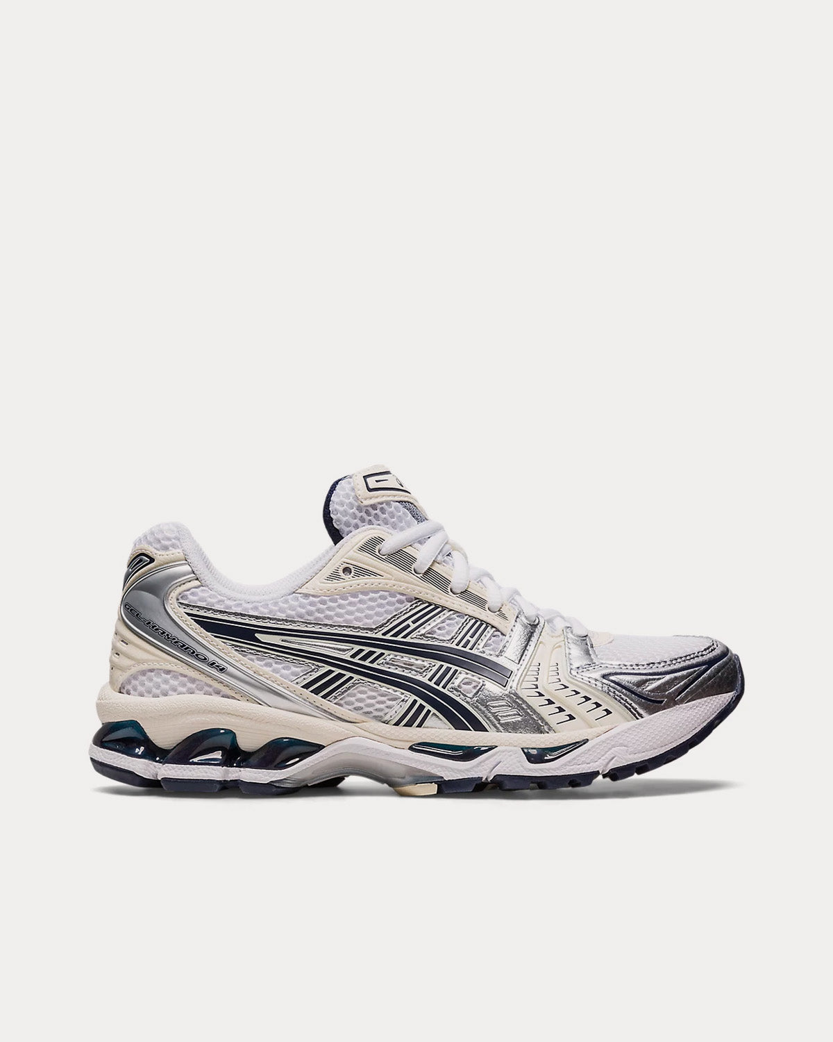 Asics Gel-Kayano 14 White / Midnight Low Top Sneakers - 1