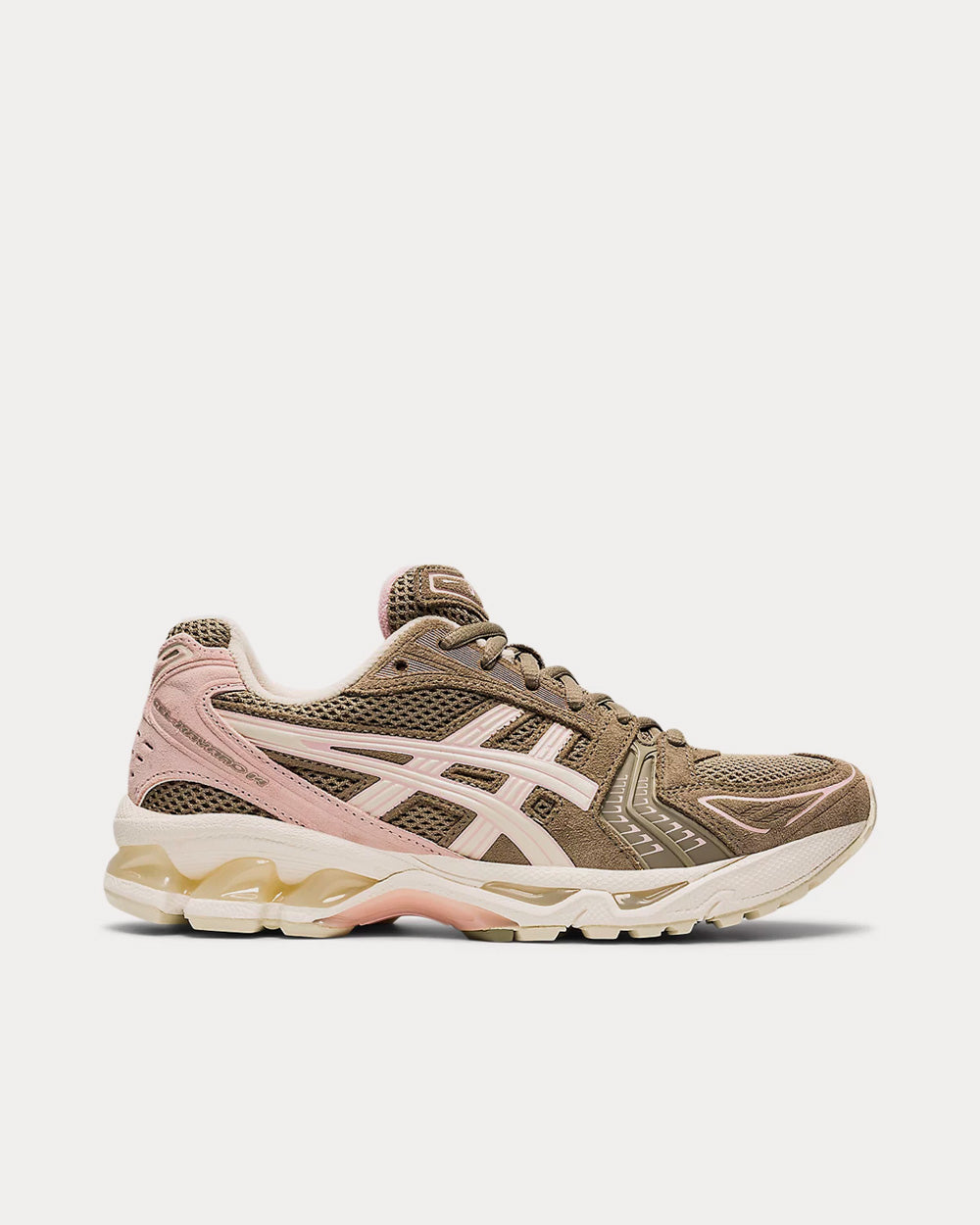 Asics GEL-KAYANO Mink / Cream Running Shoes - 1