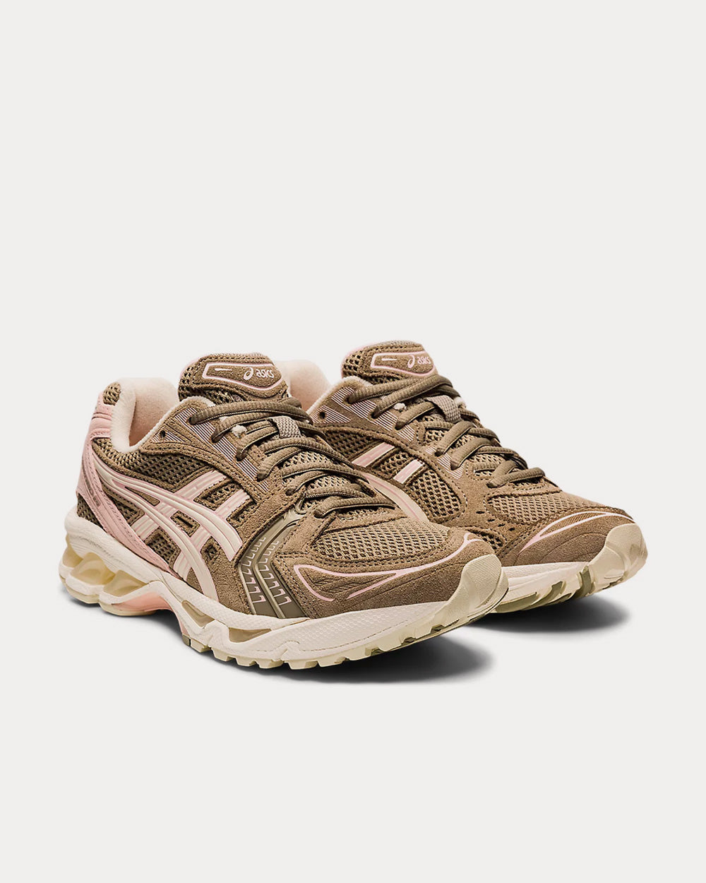 Asics GEL-KAYANO Mink / Cream Running Shoes - 3