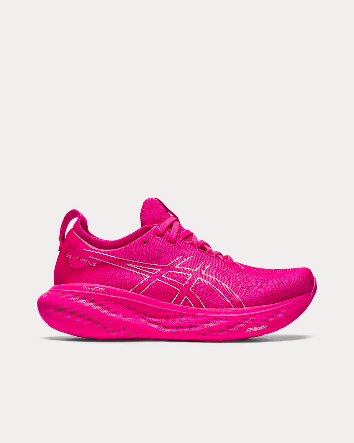 Asics Gel-Nimbus 25 Pink Rave / Pure Silver Running Shoes - 1