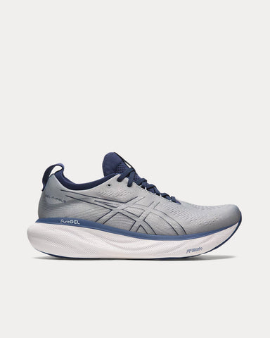 Asics Gel-Nimbus 25 Sheet Rock / Indigo Blue Running Shoes