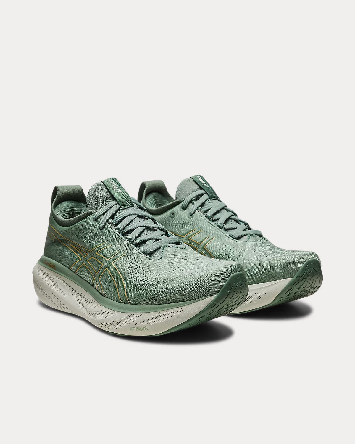 Asics Gel-Nimbus 25 Slate Grey / Champagne Running Shoes - 3