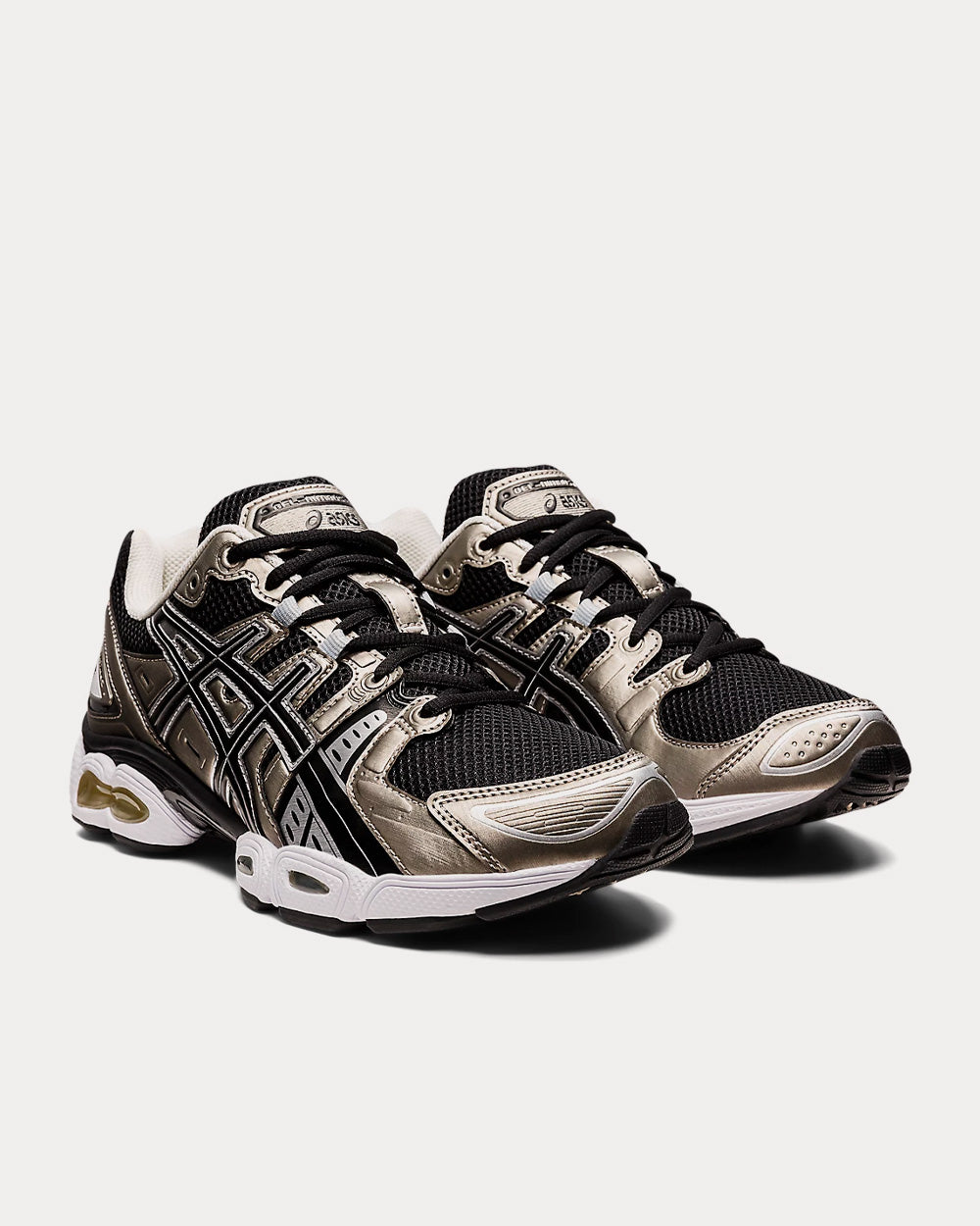 Asics GEL-NIMBUS 9 Frosted Almond / Black Running Shoes - 3